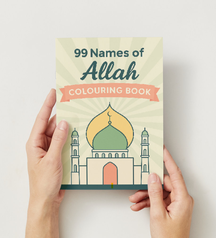 99 Names of Allah Colouring Book